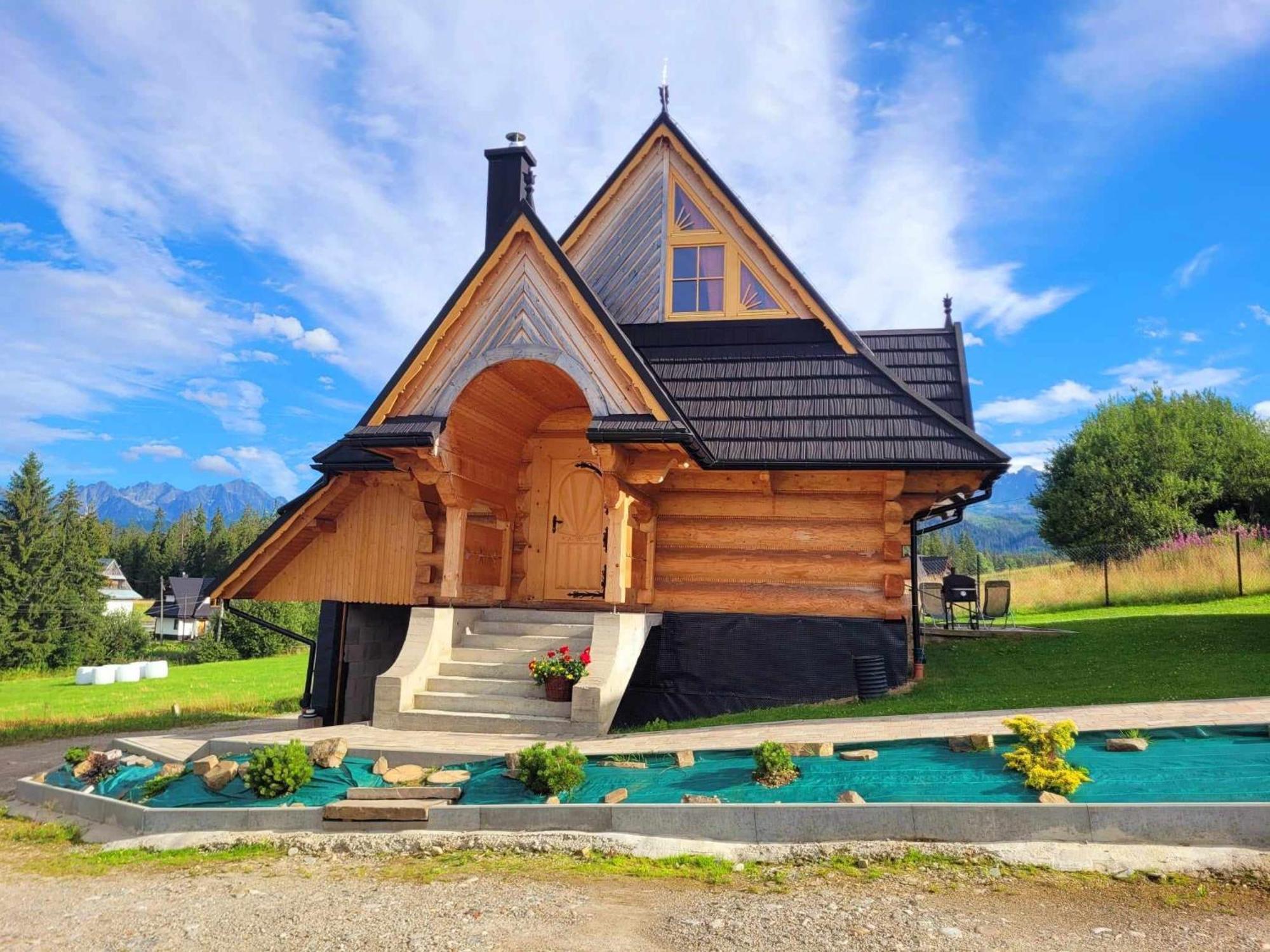 Goralski Domek Lopatowka Z Kominkiem I Bania - Jacuzzi! Мужасихле Екстер'єр фото
